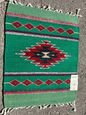 15x20 Zapotec handwoven wool mat - ZP-121