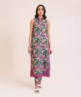 2 Piece - Embroidered Lawn Suit Online in USA