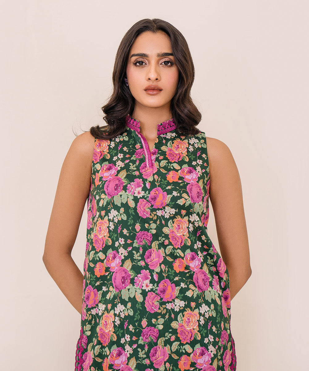 2 Piece - Embroidered Lawn Suit Online in USA