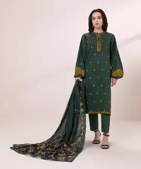 2 Piece Embroidered Lawn Suit - Shop Online Now!