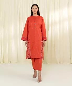 2 Piece Embroidered Lawn Suit