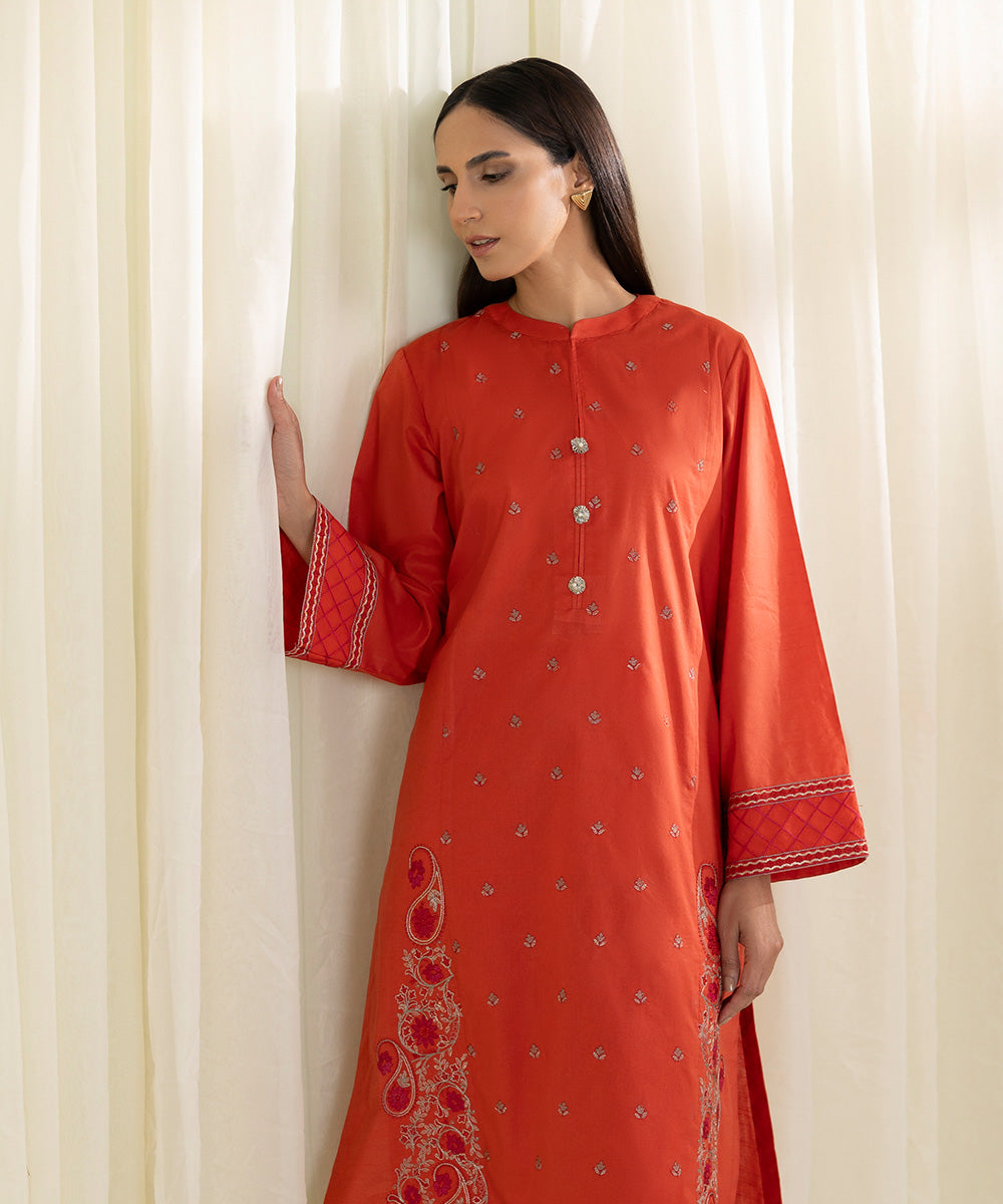 2 Piece Embroidered Lawn Suit