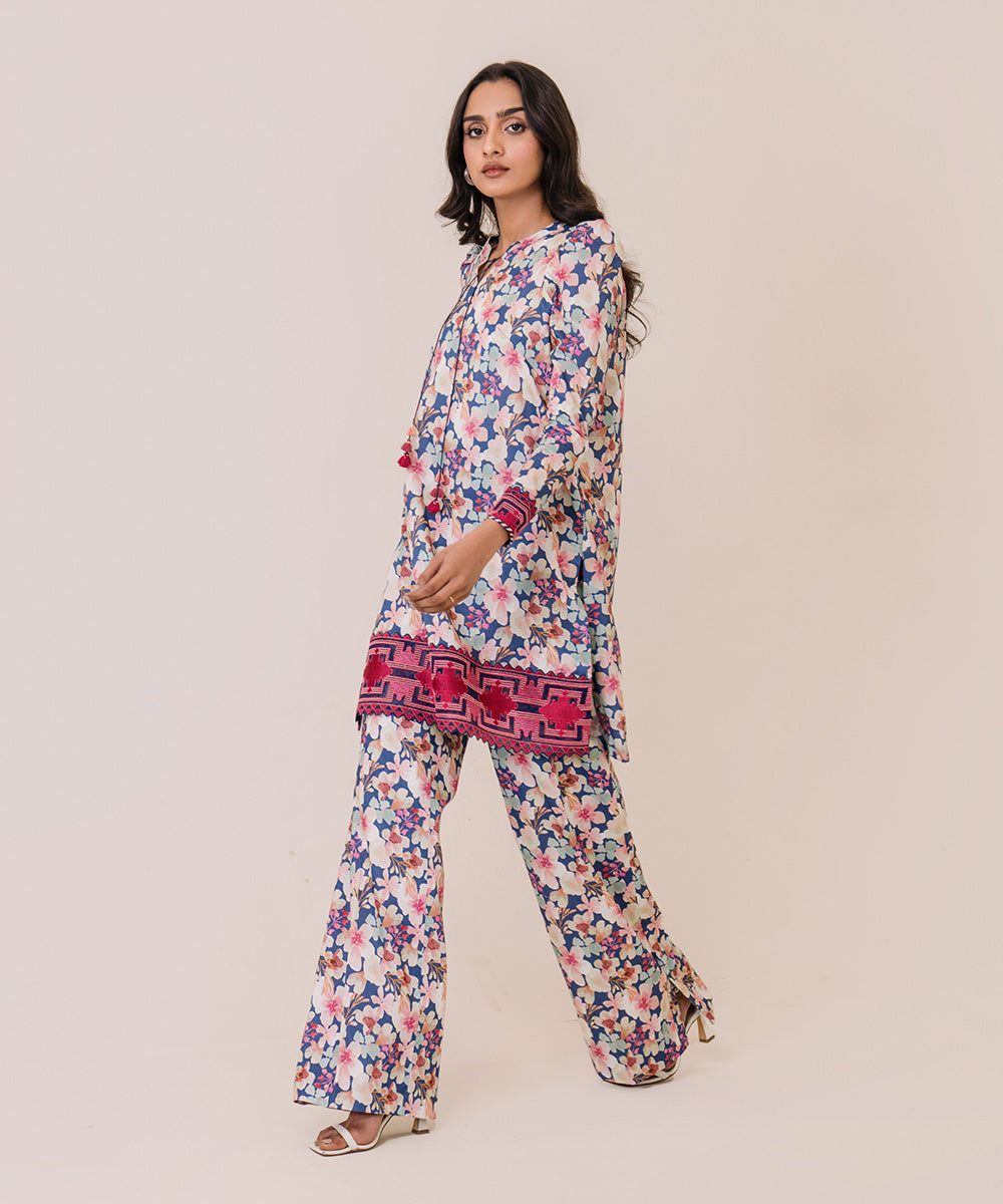 2 Piece - Lawn Suit with Embroidery