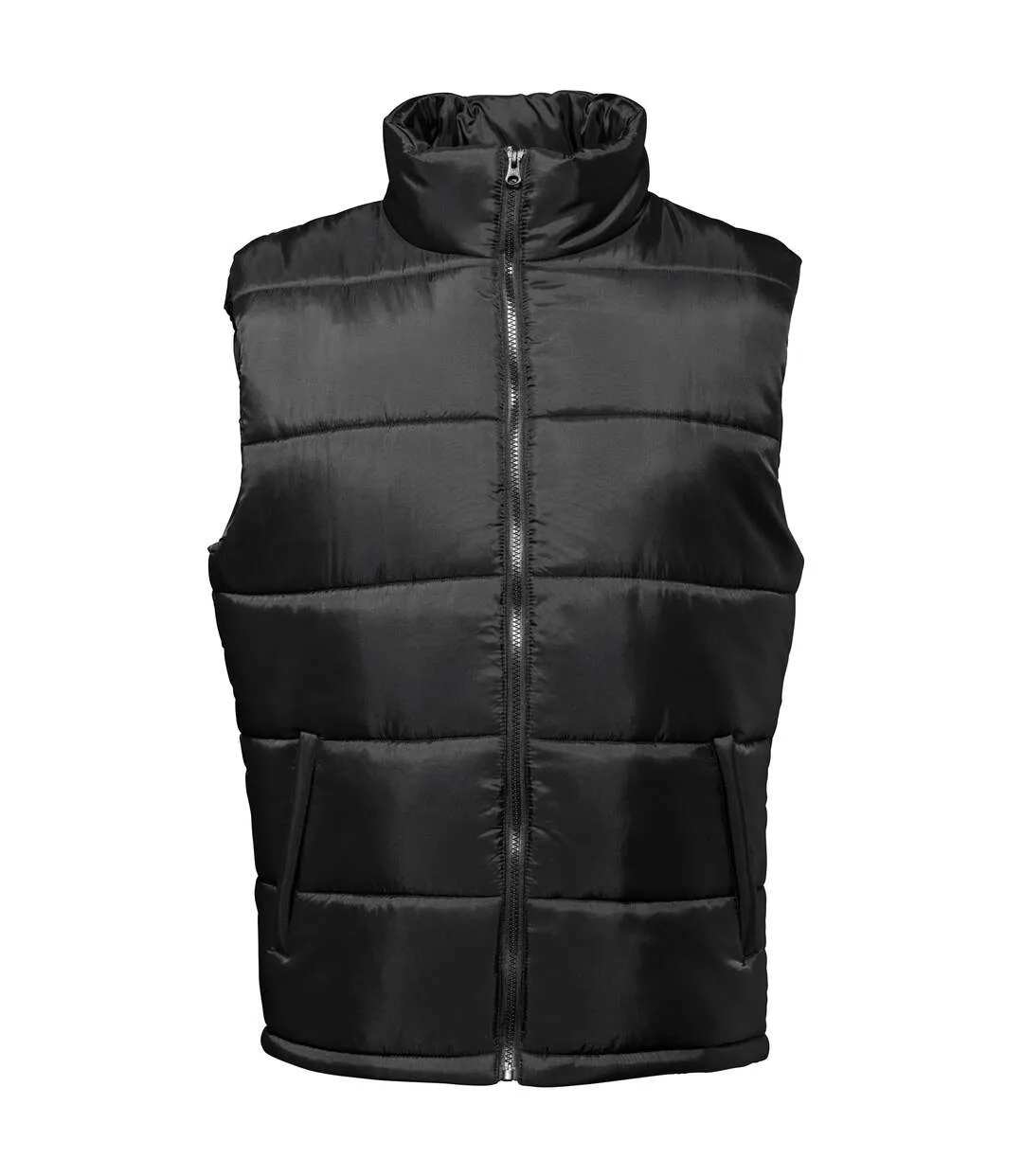 2786 Men's Black Plain Bodywarmer Gilet Jacket - UTRW2509