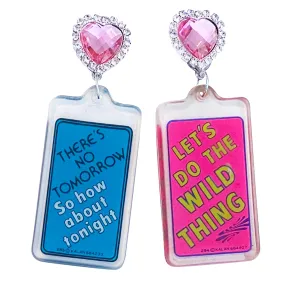 80's Charm Earrings: Wild Thing