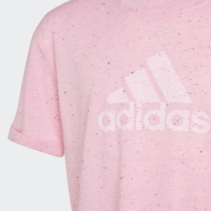 Adidas Kids Future Icons Pink Tee - Winners Edition