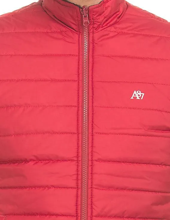 Aeropostale Quilted Reversible Vest Jacket