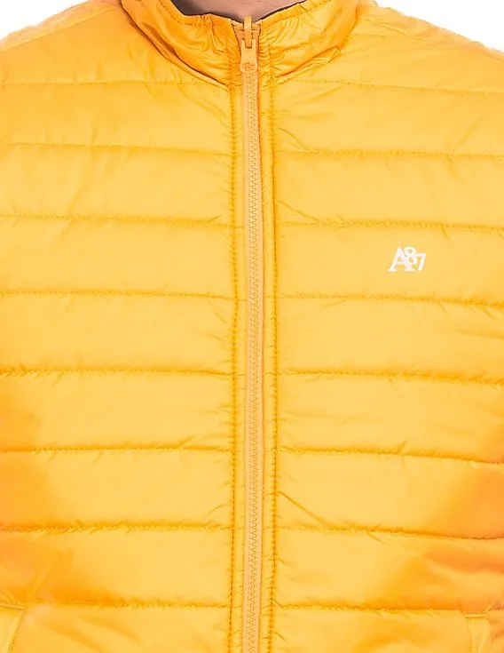 Aeropostale Gilet Jacket with Reversible Quilted Design