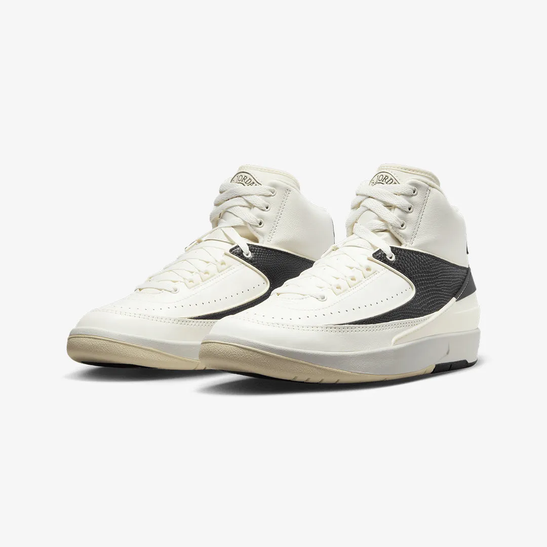 Air Jordan 2 Retro Sail Coconut Milk Black - Women's