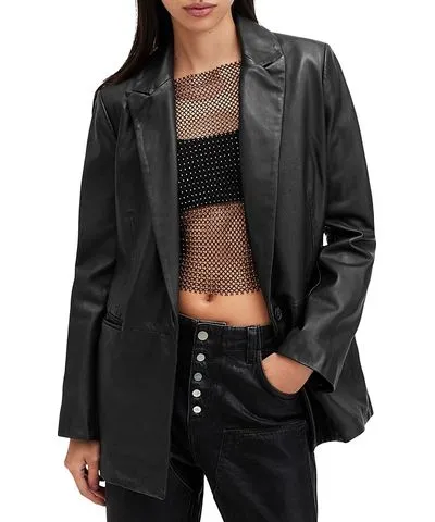 Leather Blazer Deri by Allsaints