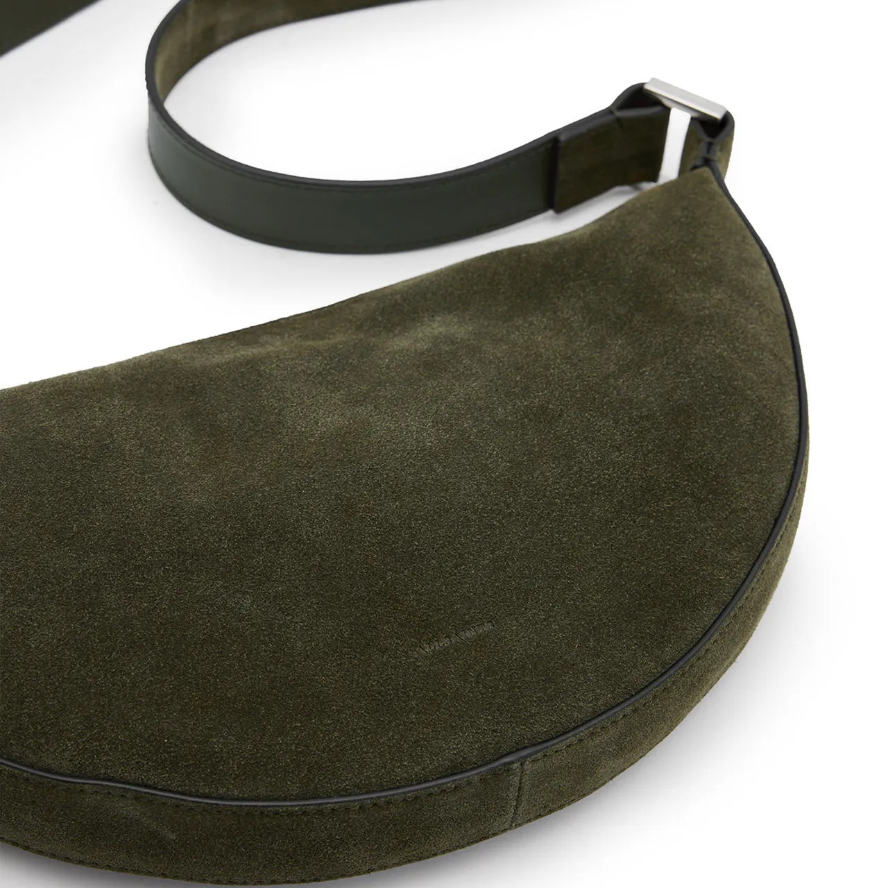 Half Moon Crossbody Bag in Olive Green from ALLSAINTS