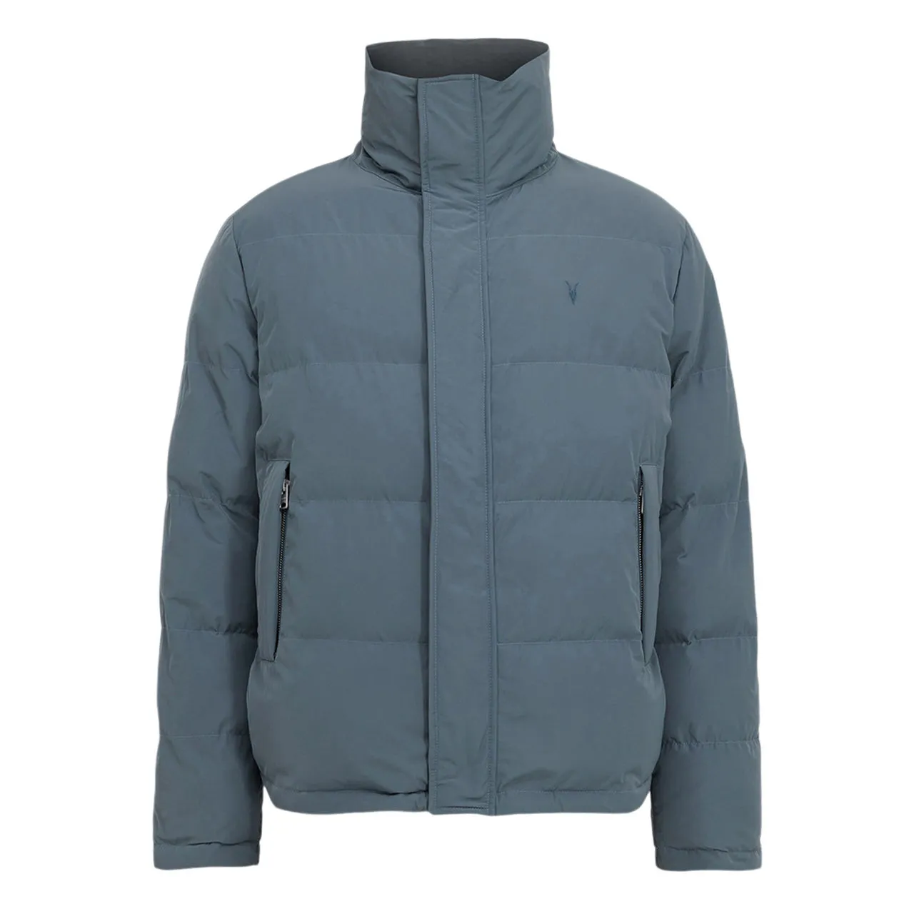 Blue Novern Puffer Jacket by ALLSAINTS