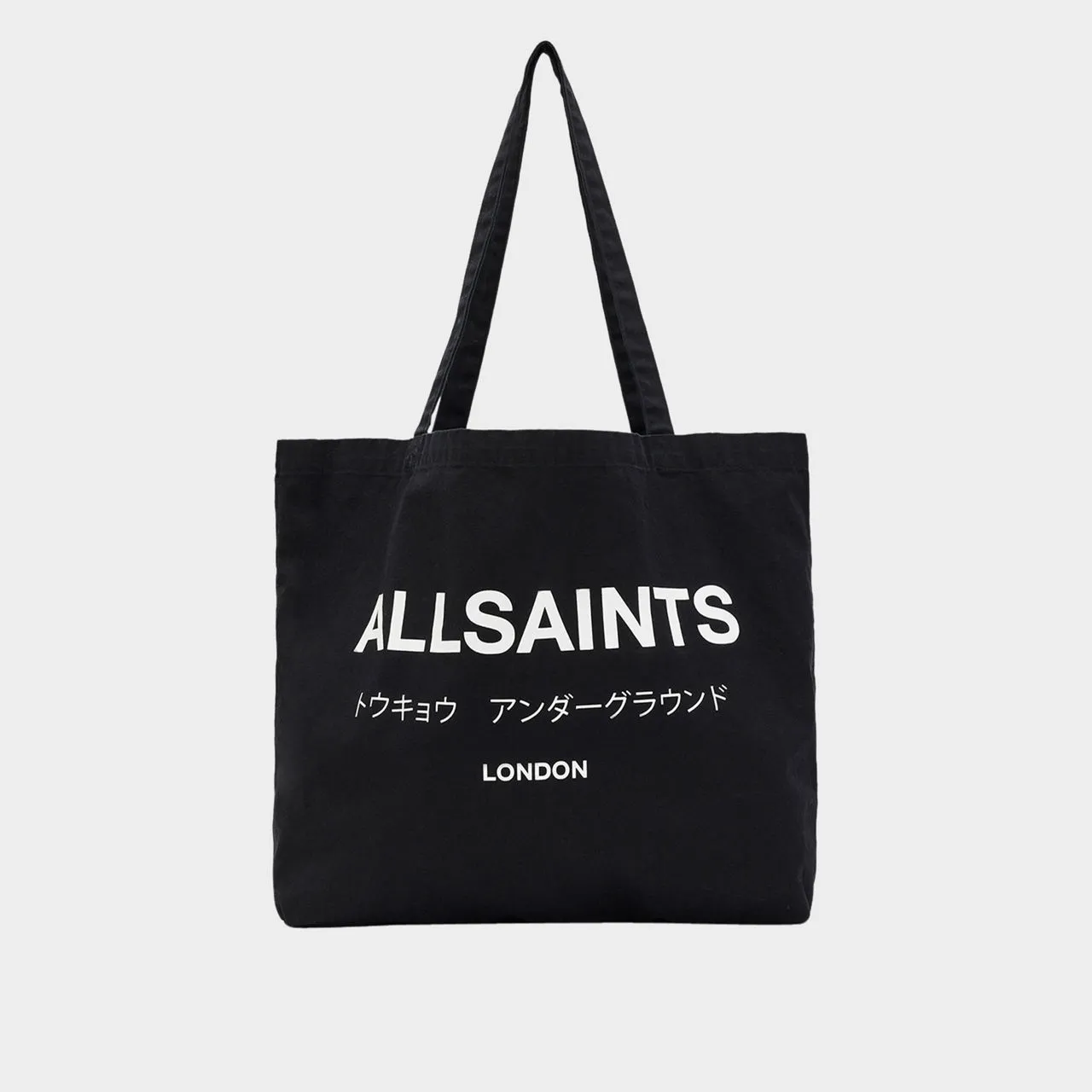 BlackChalk Underground Acid Logo Tote Bag by ALLSAINTS