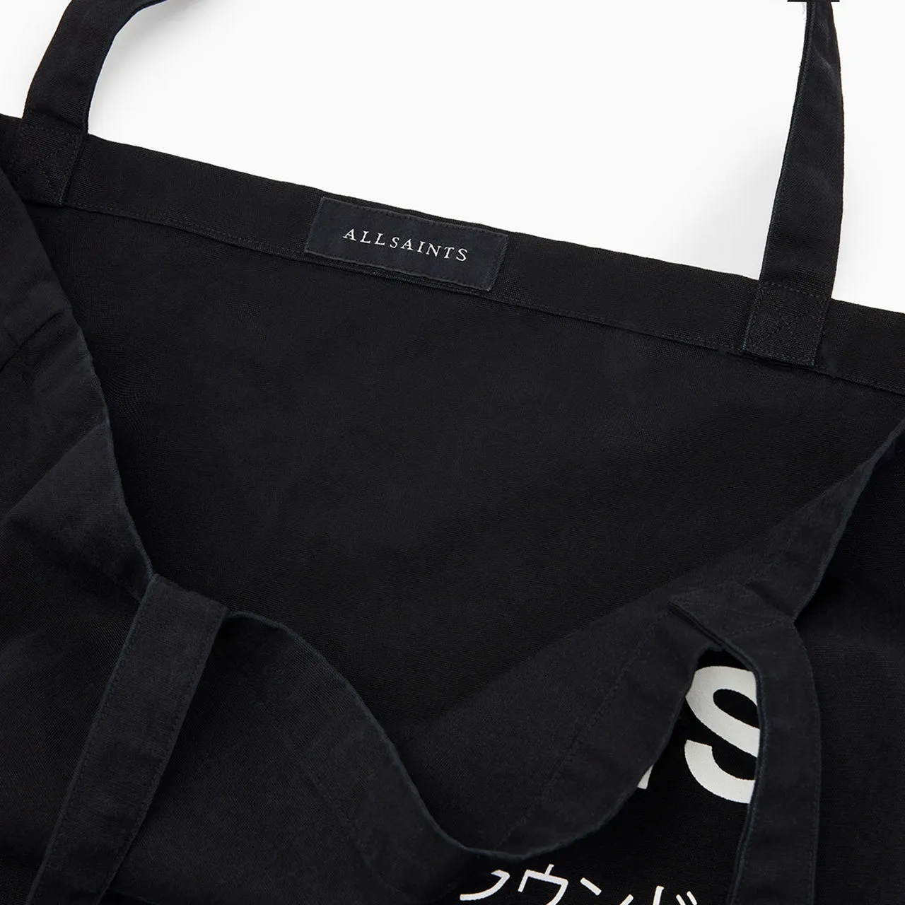 BlackChalk Underground Acid Logo Tote Bag by ALLSAINTS