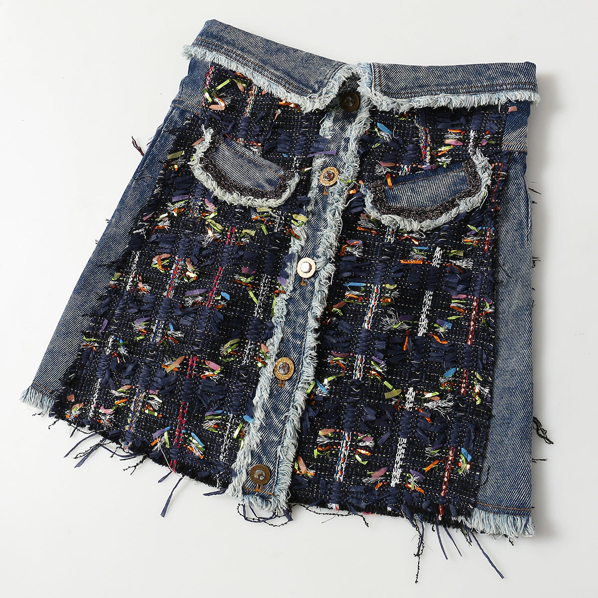 Ashore Store Denim Blend Mini Skirts