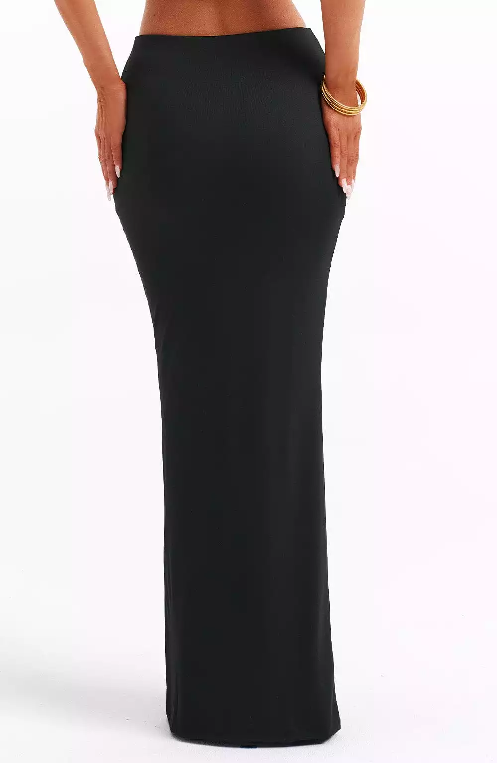 Astrid Black Maxi Skirt