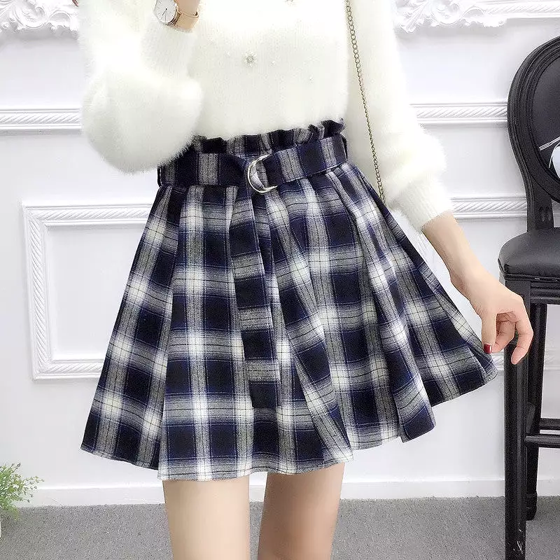 Autumn Plaid Tutu Skirt - AD12672