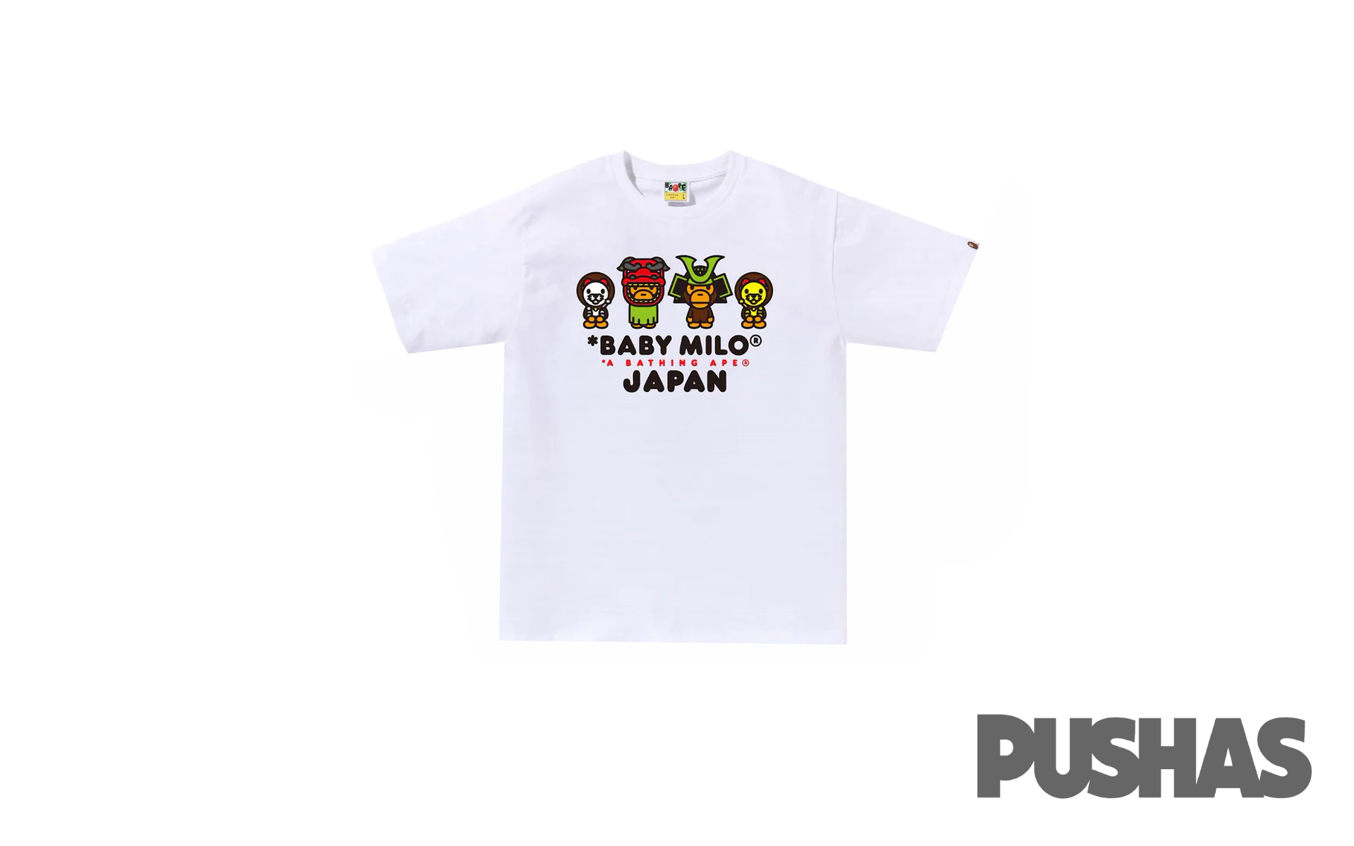 Bape Baby Milo Japan T-Shirt - White (2023)