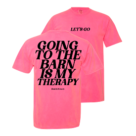 Barn Therapy - Neon Pink T-Shirt