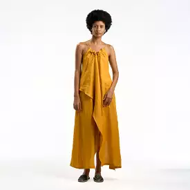 Bequia Ochre Dress for Women - Shop Now