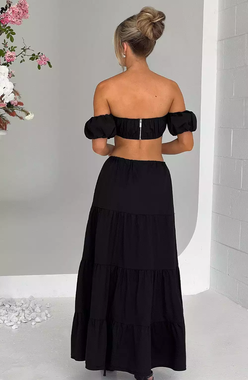 Black Carmen Maxi Skirt - Shop Now!