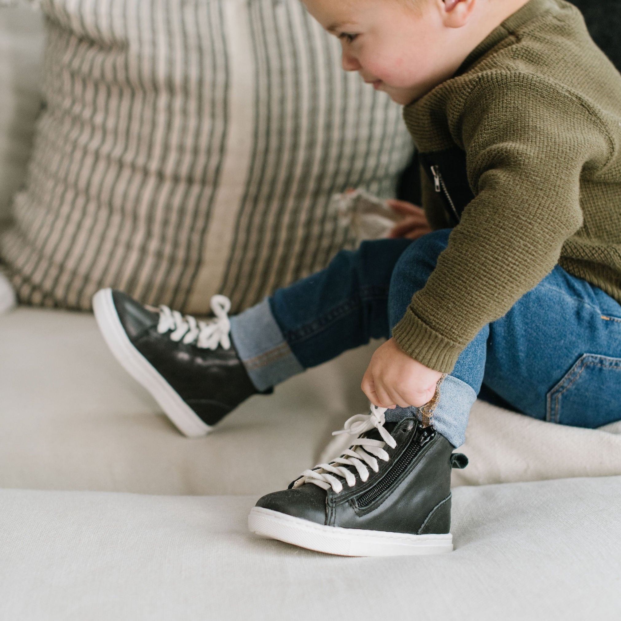 Black High Top 2.0 Sneakers for Sale