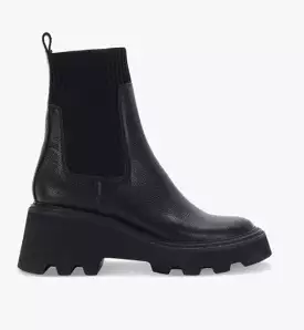 Black Leather Boot Hoven