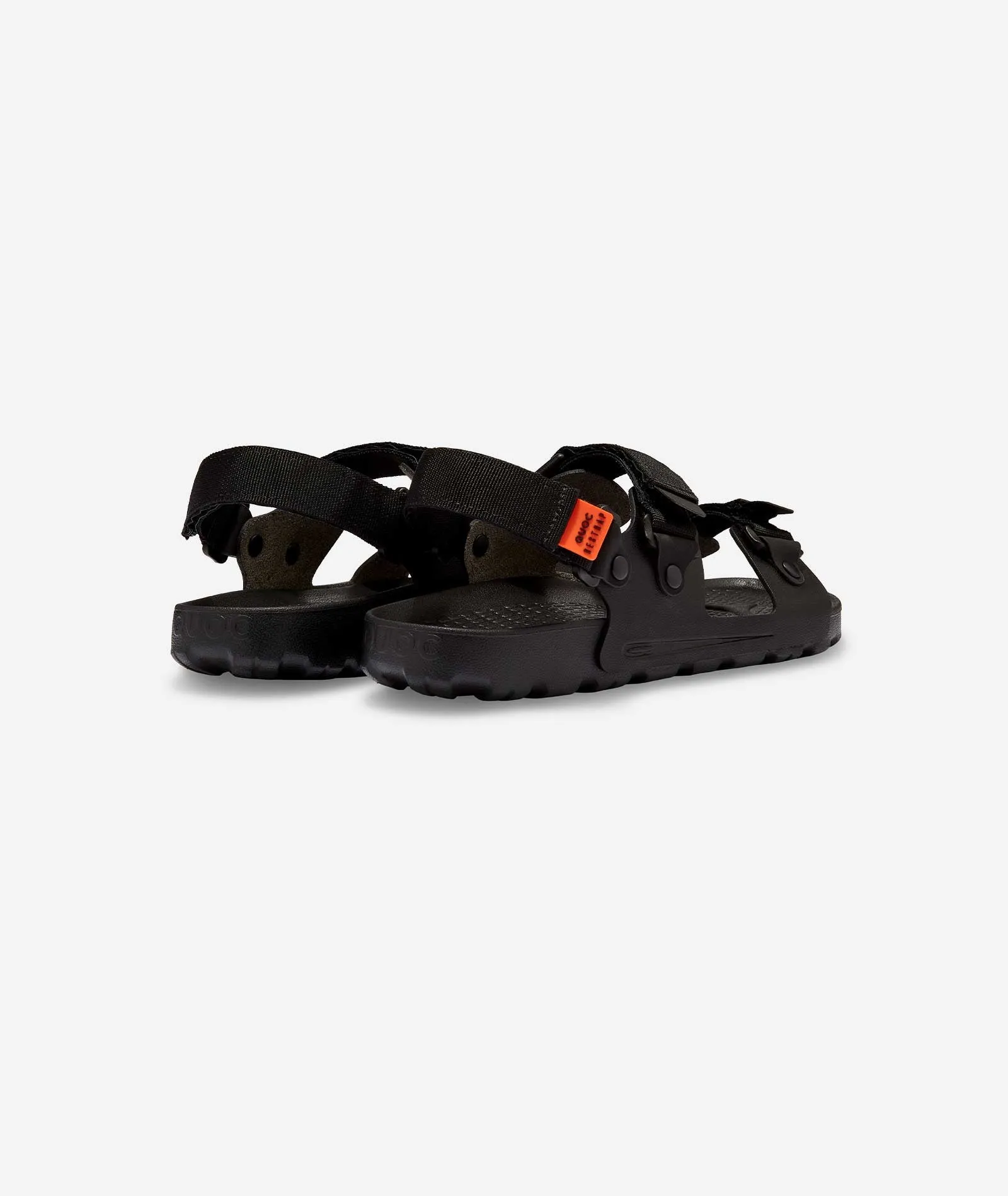 Black QUOC Restrap Sandal