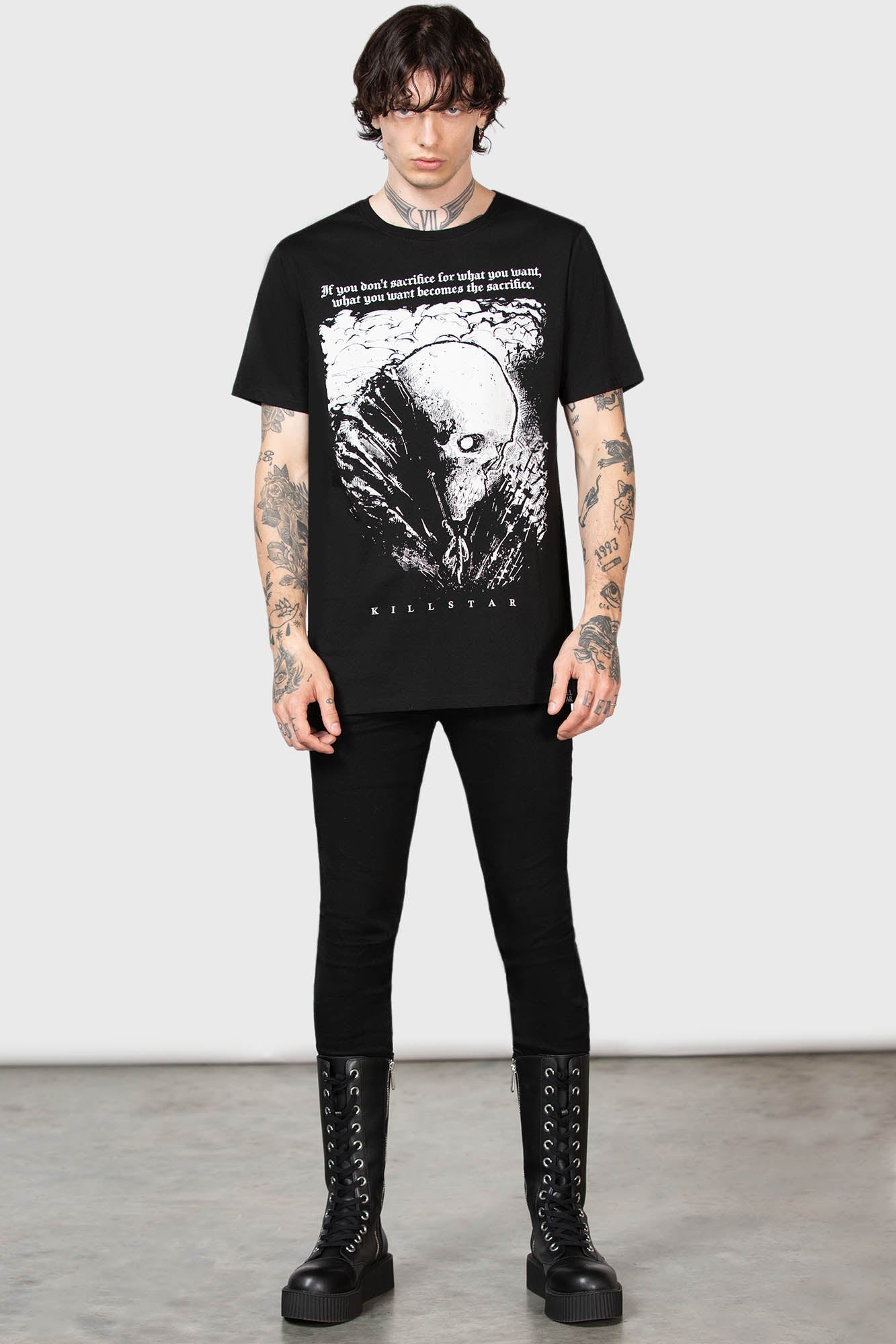 Black Unisex T-Shirt for Solitude