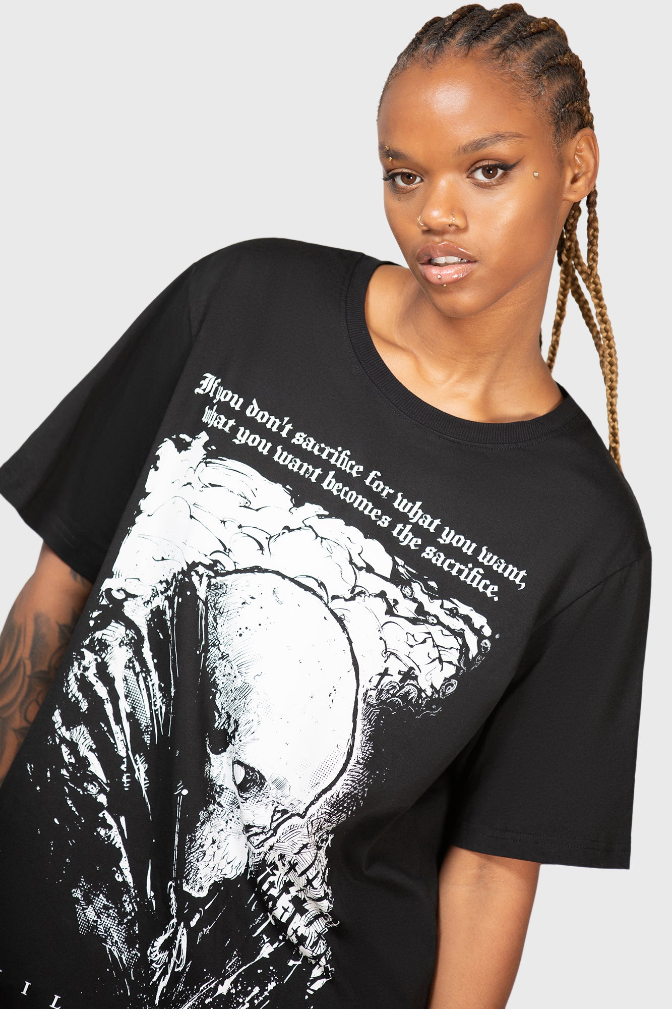 Black Unisex T-Shirt for Solitude