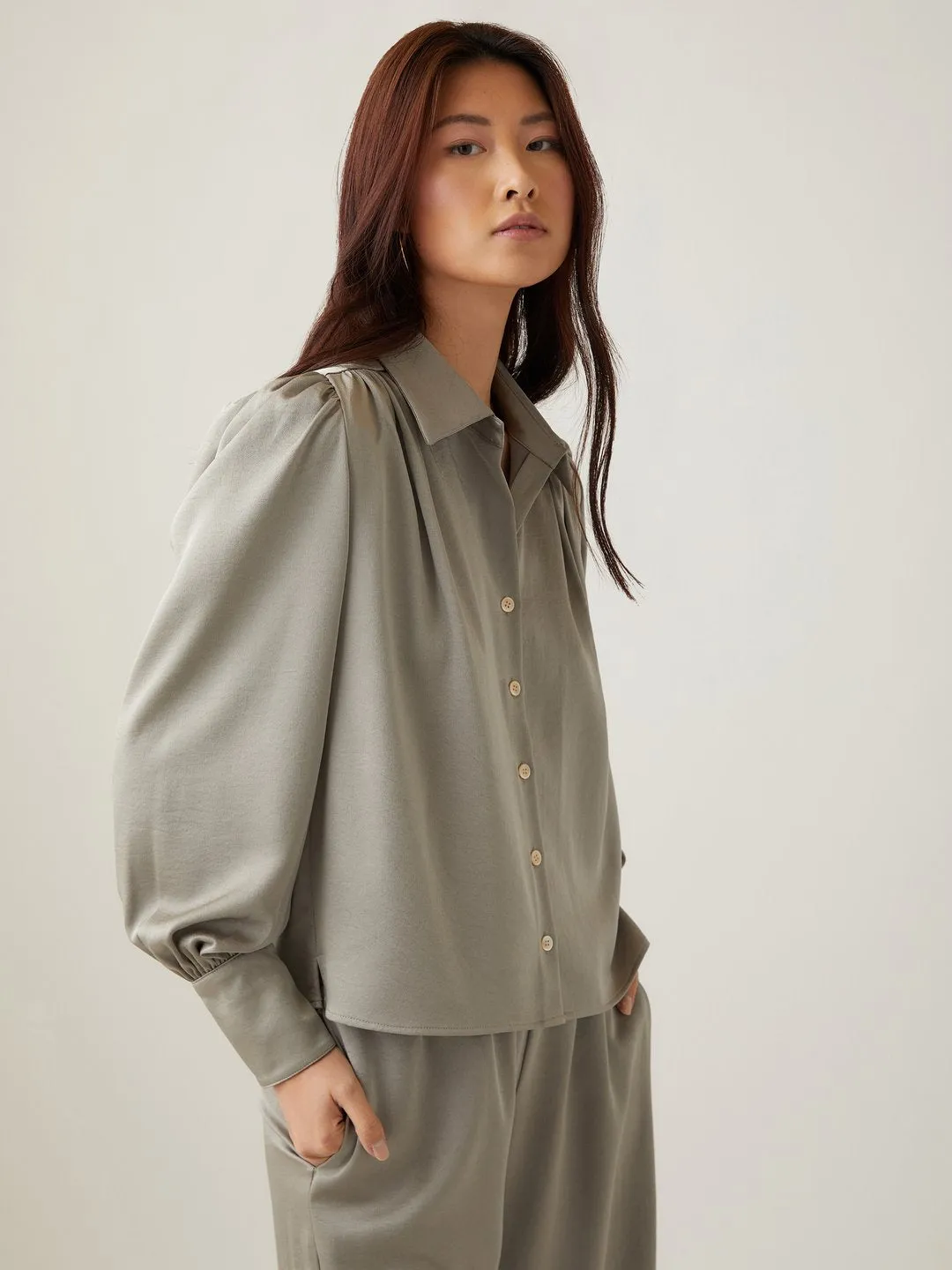 Blouson Sleeve Top - 1520