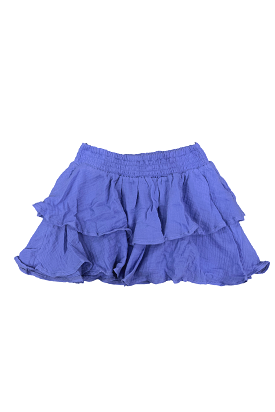 Blue Gauze Ruffle Skirt - Shop Now!