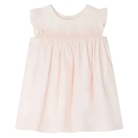 Bonpoint baby clothing dress in petal pink.