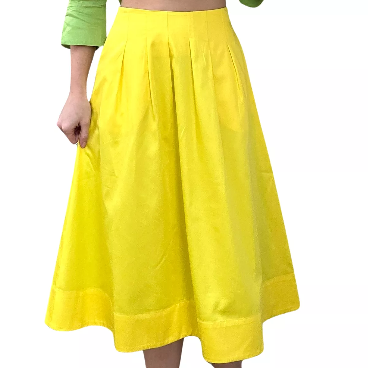 Cady Cotton Party Skirt - Black or Yellow