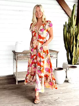 Carmen Maxi Dress from the Agave Collection