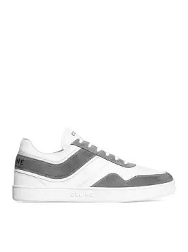 Celine Low Trainer Suede Calfskin Calf Leather Lace-up Sneaker