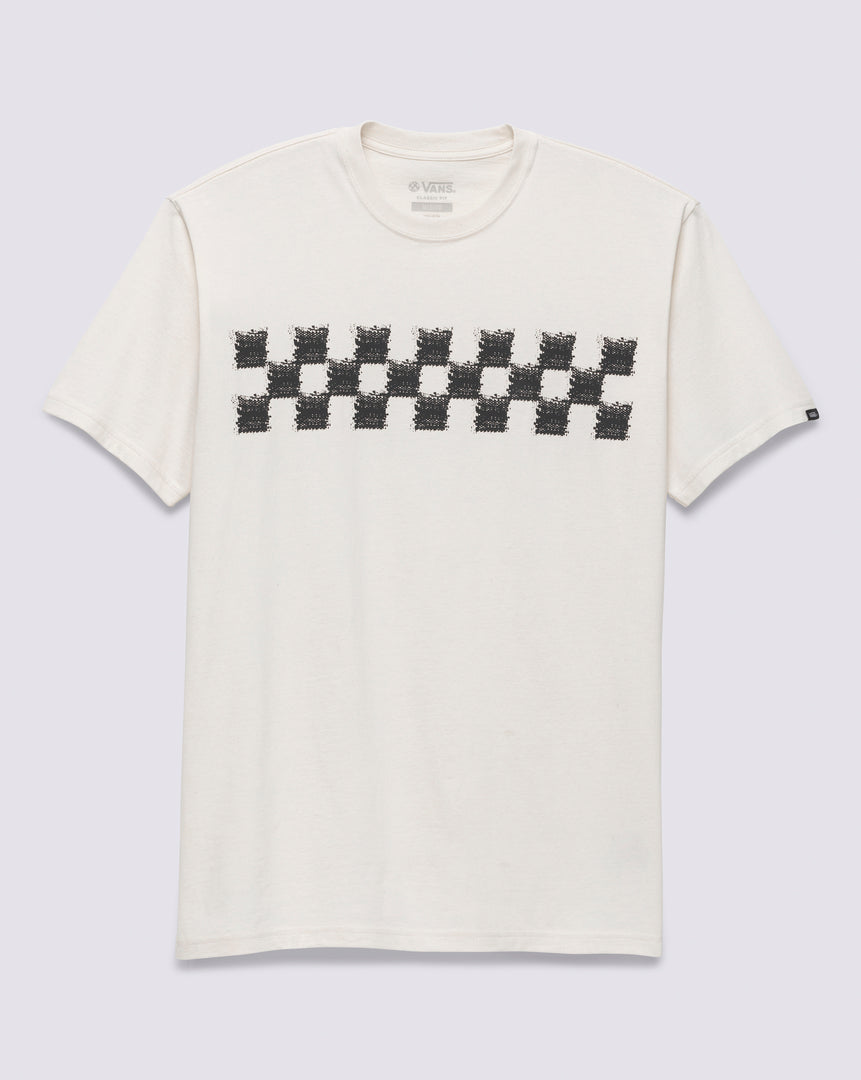 Checkerboard short sleeve shirt