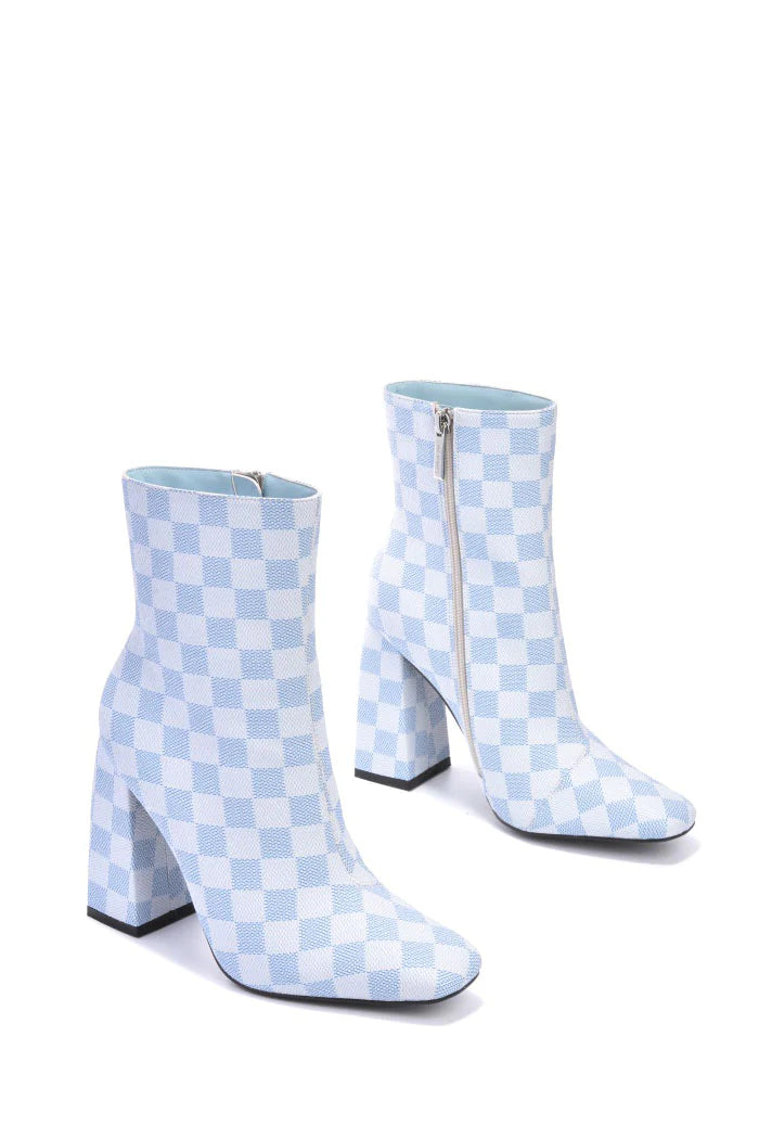 Checkered Booties for Sale