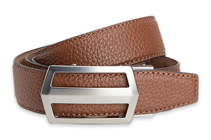 Classic Cognac Golf Belt with 1.375 Strap