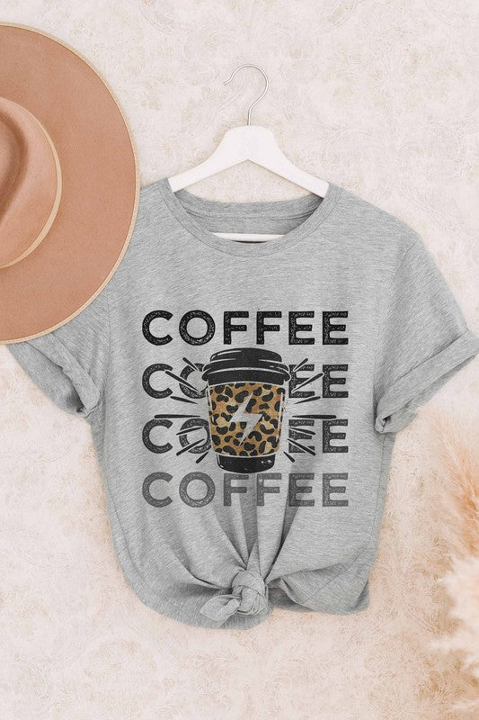 Coffee Graphic Tee Plus Size