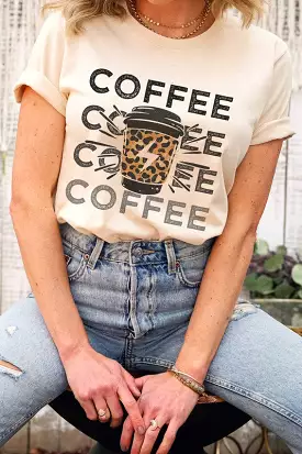 Coffee Graphic Tee Plus Size