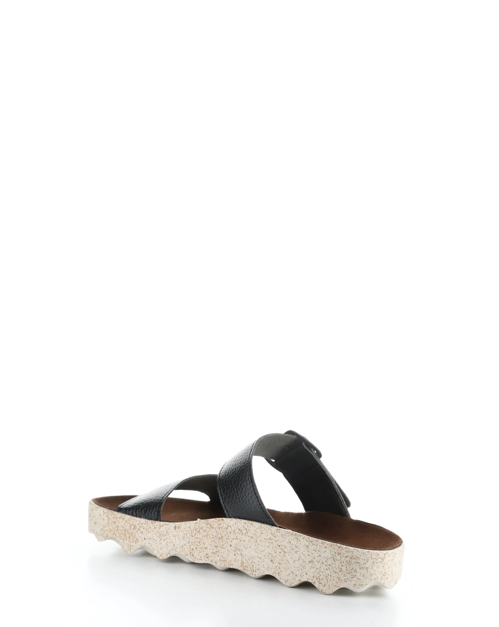 COLY225ASP 005 BLACK Slip-on Sandals