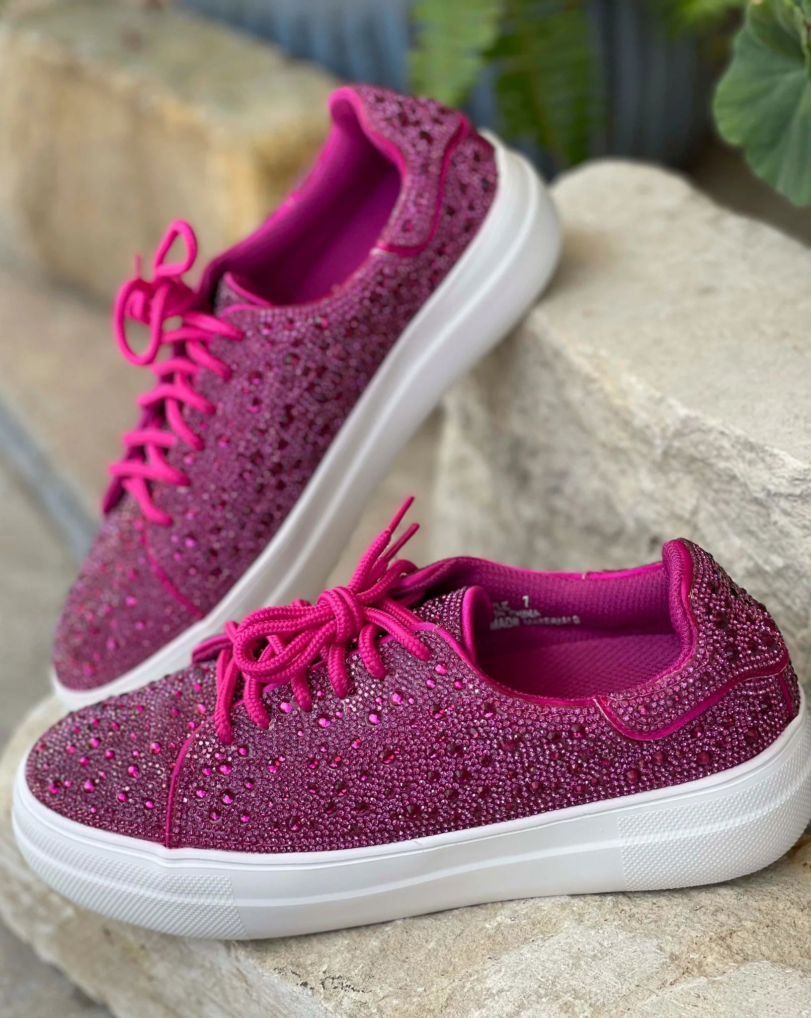 Corkys Rhinestone Sneakers - Shop Hey Girl Bedazzle Sneakers now!