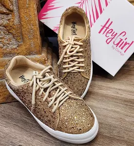 Corkys Rhinestone Sneakers - Shop Hey Girl Bedazzle Sneakers now!