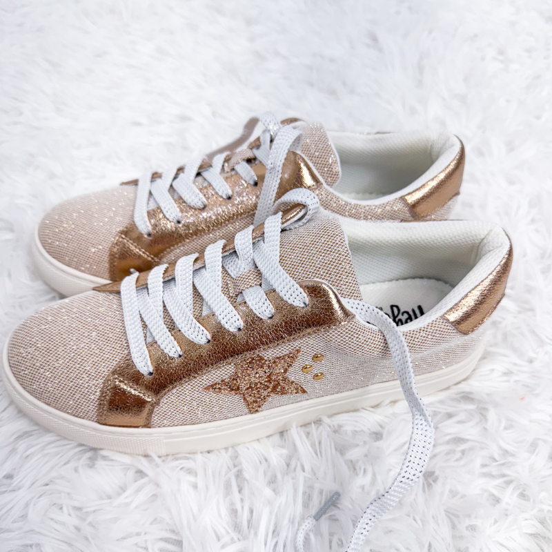 Corky's Rose Gold Sparkling Sneaker