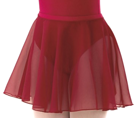 Costume Lodge chiffon circular skirt ISTD regulation.