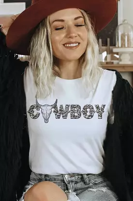 Cowboy Leopard Shirt Plus Size