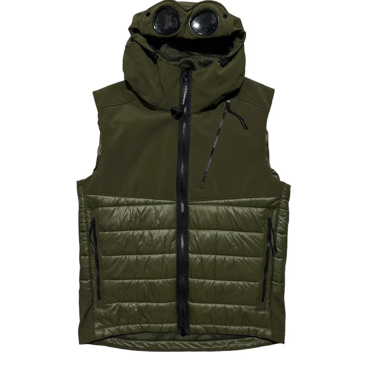 CP Company Down Soft Shell Goggle Gilet Online Store