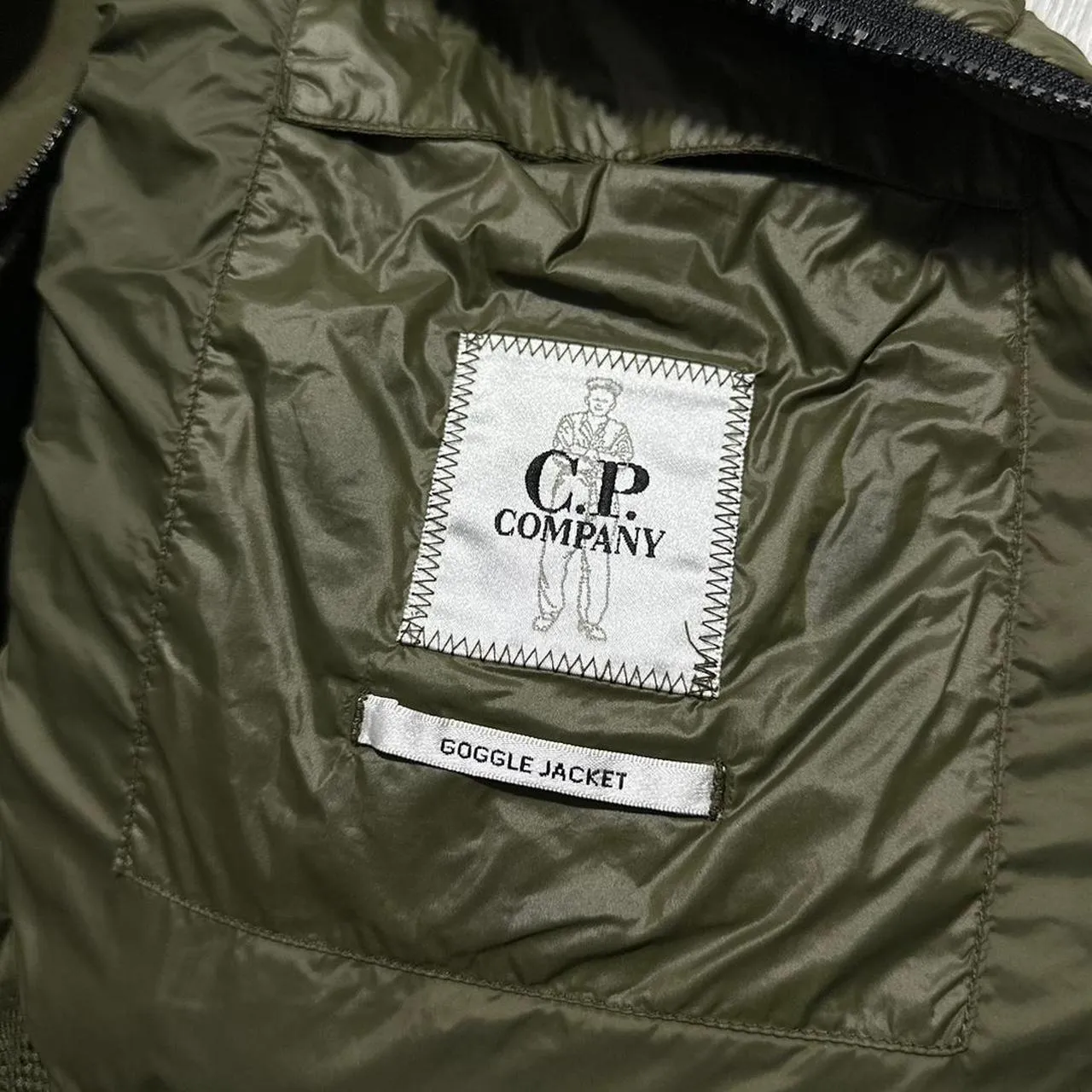 CP Company Down Soft Shell Goggle Gilet Online Store