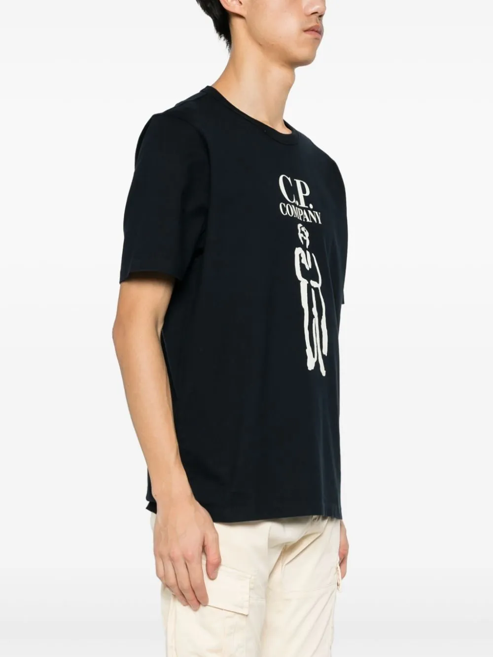 CP Company Black British Sailor T-shirt